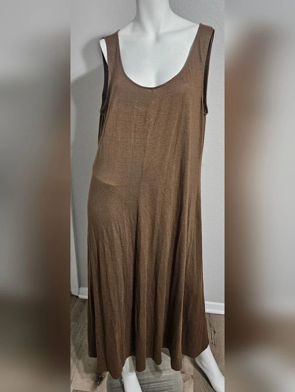 La fayette 148 Tank Maxi  Flowing Dress Sz XXL  Great For Summer!
